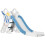 Space-Themed Baby Slide，1.5-3 Years - Blue 1