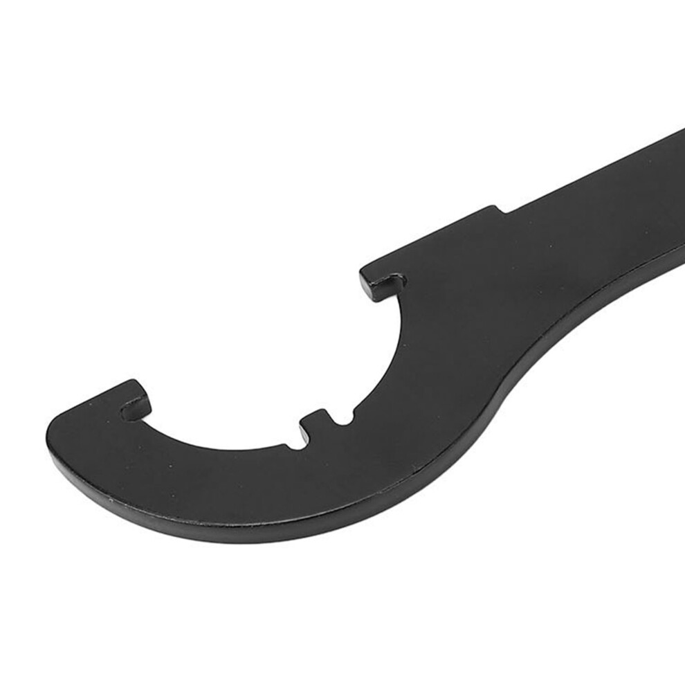 Ergonomic Spanner Wrench 45 Steel Black