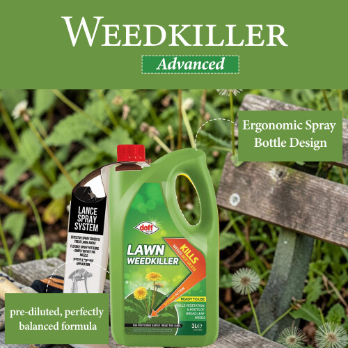 Doff Doff Lawn Weedkiller RTU 3L Ready Spray 2