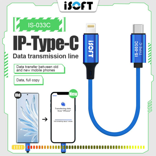 iSoft IS 003C Benutzerdatenübertragungskabel. Übertragen Sie Daten für Typ C auf das iPhone