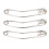 Curved Safety Pins Bulk 200pc Quilting 8