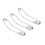 Curved Safety Pins Bulk 200pc Quilting 13