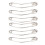 Curved Safety Pins Bulk 200pc Quilting 20
