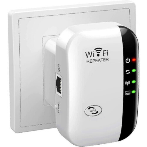 Επέκταση και επαναλήπτης Wi-Fi, Γρήγορος ενισχυτής σήματος, Κάλυψη έως 5000 τετρα