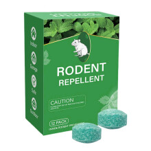 (1 Box) 12Pack Peppermints Oil Pest-Repellent Indoor Natural Plant-Based Formulas Mice Rodents Repellent