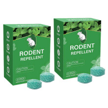 (2 Boxes) 12Pack Peppermints Oil Pest-Repellent Indoor Natural Plant-Based Formulas Mice Rodents Repellent