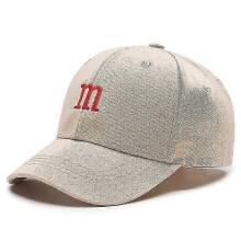 (Khaki) Kids Baseball Cap Sun Protection Outdoor Sport Hat for Elementary School Students Unisex Polyester