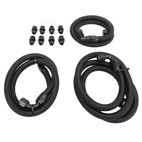 Black Anodised PTFE Cooler Lines