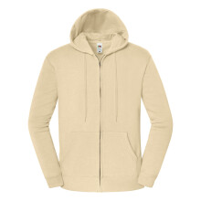 (XL, Desert Sand) Fruit of the Loom Mens Iconic Premium Hooded Jacket