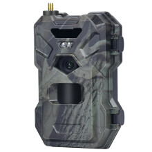 Wireless Cellular Wildlife Camera Night Vision Trap Game Hunting Trail Cam 4G 30MP 2K-APP Control, 120 Degree