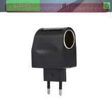 Adaptateur allume-cigare 12 V CA, 500 mA, noir, avec protection intégrée pour une utilisation en toute sécurité