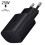 Chargeur USB-C 25 W à charge rapide adaptative, adaptateur mural compact noir 1