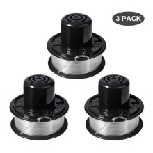 Bobine et fil de rechange pour coupe-bordures GL250 GL310 GL360 : 11 m x 1,6 mm, fil de nylon résistant