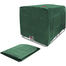 Bâche de protection anti-poussière et résistante aux UV pour réservoir d'eau IBC 1000 L, bâche de protection extérieure robuste