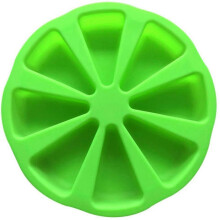 8-Cavity Scone Pan, Non-Stick Bakeware for Microwave Oven, Reusable Food Grade Silicone Mold for Baking Cakes Muffins Cupcakes