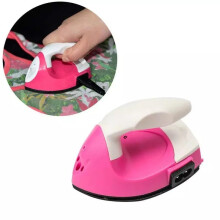 Children Handmade DIY Electric Iron Creative Mini Iron Name Sticker Special Iron  Small Iron Sewing Tools