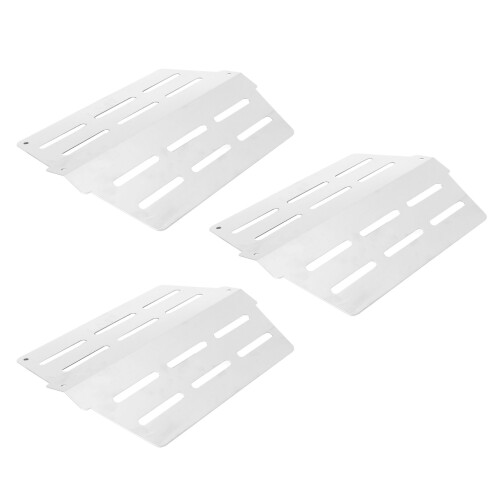 Stainless Steel Grill Deflector Trio