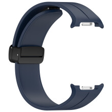 Lightweight Silicone Straps with Foldable Bucklec-40mm Blue