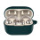 Silicone Wrap Sleeve Shell Headphone Housing Case-Dark green 1