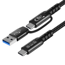 USB 3.2 20Gbps USB to Type C Cable USB 3.2 Data Transfer-1m