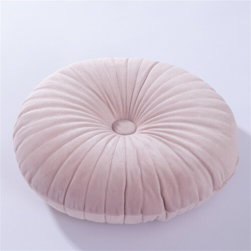 Thick Plushy Round Backrest Cushion Pillow-Pumpkin pillow bY