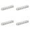 4 Pack Cable Management Organizers Quick Access-White 6 holes 1