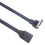 Flat USB 2.0 Extension Cable Right/Left Angled-2m USB down 1