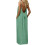 Backless  dress, backless loungewear with pockets,-Green L 1