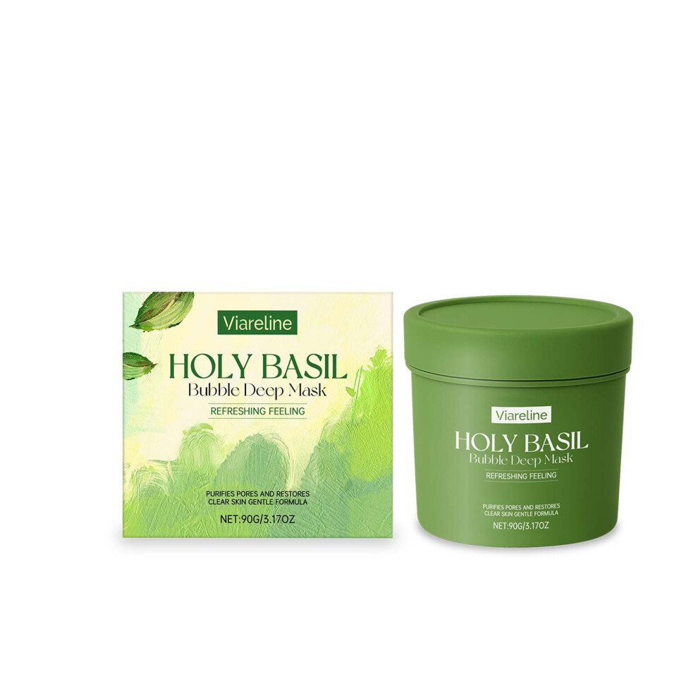 VIARELINE Bubble Cleansing Mask gently cleanses facial skin and provides daily care and moisturizing