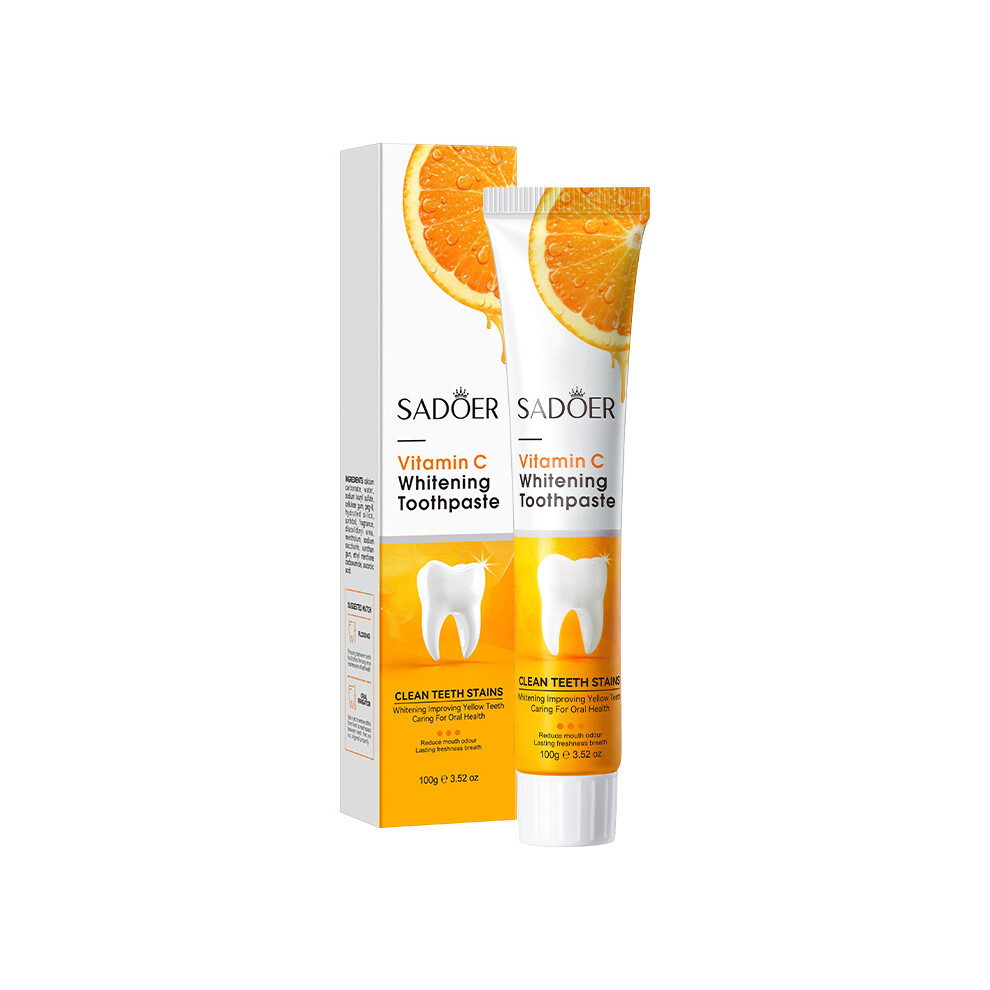 Toothpaste 100g Vitamin C deep cleaning tooth stain removal toothpaste with fresh breath