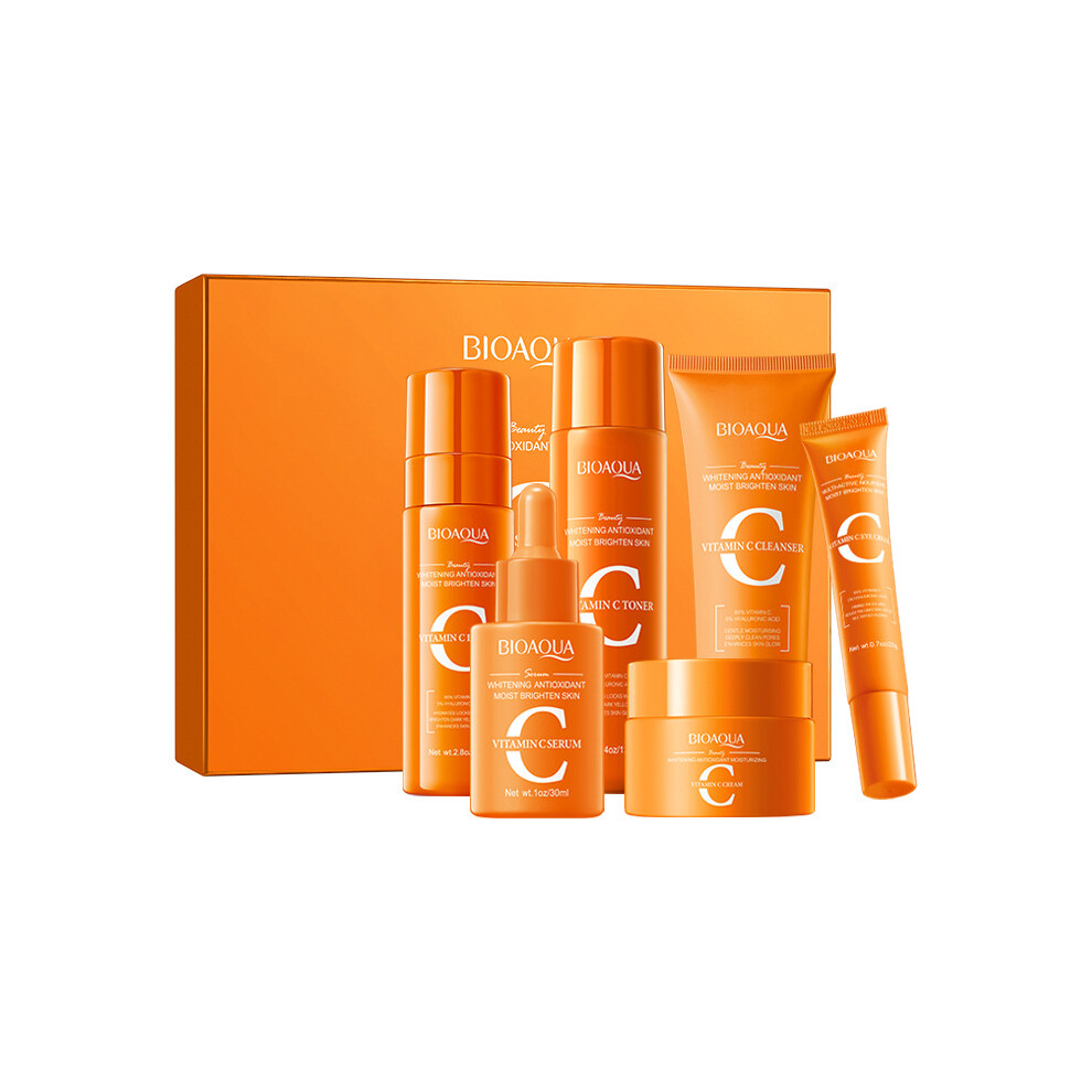 Whitening six-piece BIOAOUA moisturizing skin care gift box