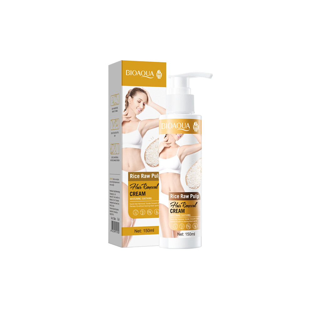 Cream Whitening Hair Removal Bioaoua Soothing Leg Hair Removal Body Hair Removal