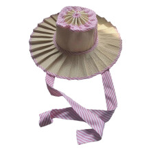 Western Straw Hat Handwoven Breathable Sun Hat Beach British Hat Elegant Wide Brimmed Straw Hat Panama Hat Multicolor