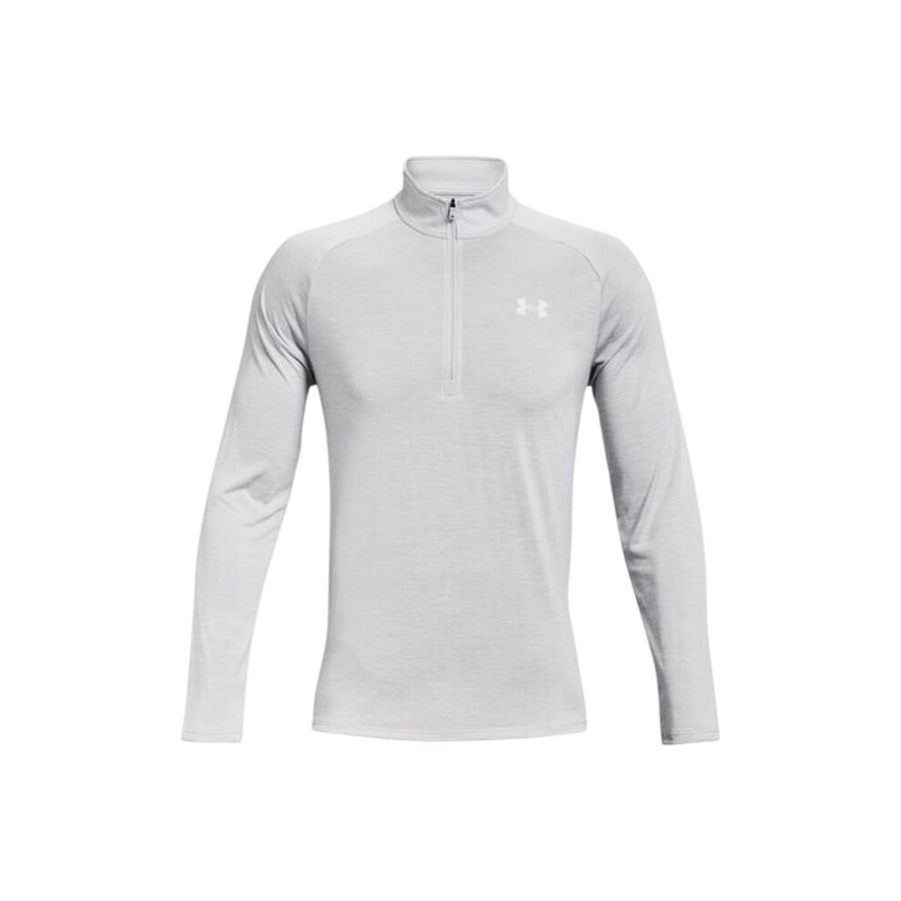 Under Armour (3Xl, Halo ) Mens 2.0 Half Zip Technical Top Grey