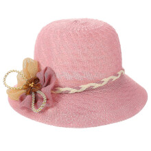 Fashionable Pink Folding Sun Hat for Outdoor Use 1Pcs Headdress