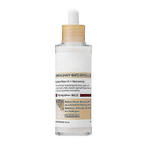 (1pc Black Rice) Rice Ampoule Soft Skin Care Kit Brighten Exfoliate Pore Shrinking Blackhead Minimizing Repair