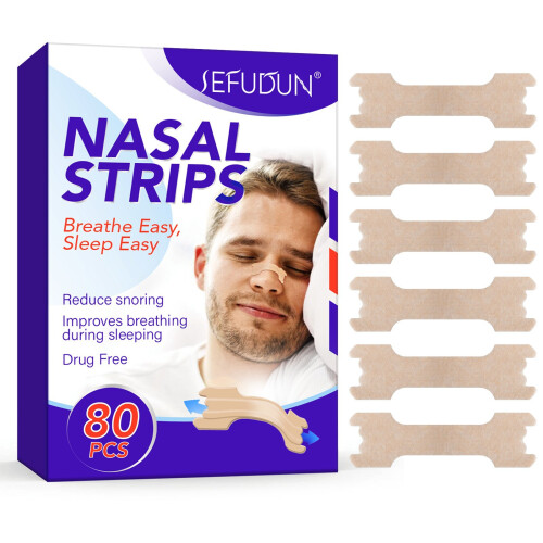 (Nude 80p) Respirez le patch nasal dans diverses spécifications
