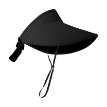 (Black) Oversized Sun Hat with Windproof Chin Strap Adjustable Reversible Breathable Beach Hat for Women Travel Sports Running  Pink