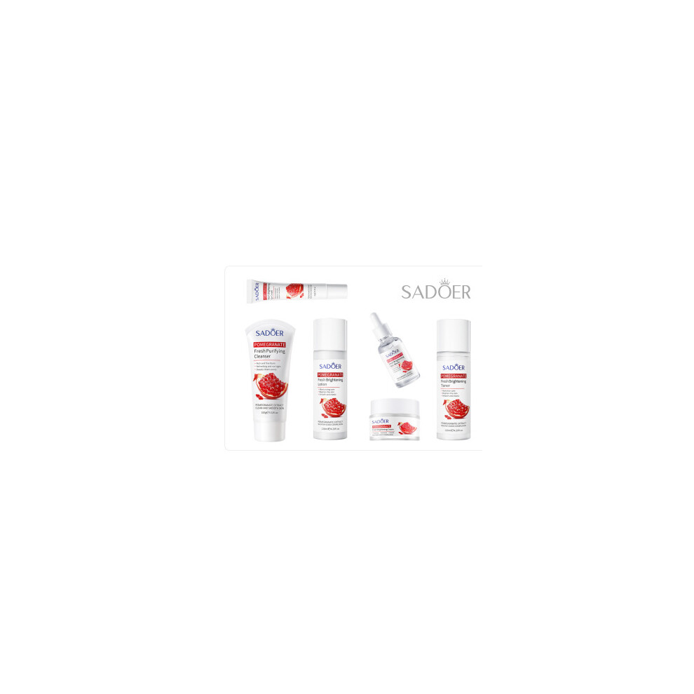 Skin care product kit SADOER hydrating, moisturizing and cleansing six-piece set