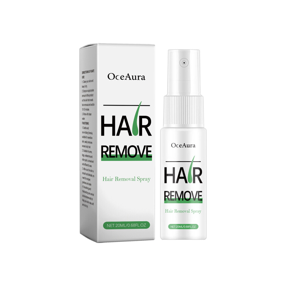OCEAURA Body Gentle Hair Removal Spray Gentle Cleansing Skin Body Soothing Care Spray