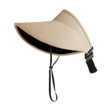 (Khaki) Oversized Sun Hat with Windproof Chin Strap Adjustable Reversible Breathable Beach Hat for Women Travel Sports Running  Pink