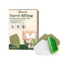 Herbal Chest Lift Patch - Natural Anti-Sagging Firming Treatment for Smooth, Bright, and Youthful Skin | Easy 6-8 Hour Rejuvenation with Mugwort, Prun