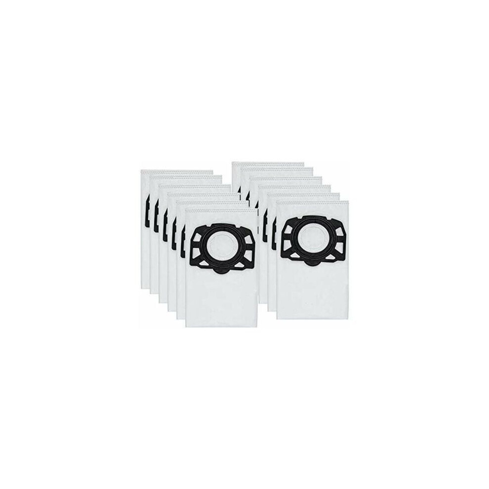 12 sacs d\'aspirateur KFI 357 pour KÃ¤rcher KWD1, KWD2, KWD3,WD2 Plus, WD3,SE 4001, SE 4002, 2.863-006.0