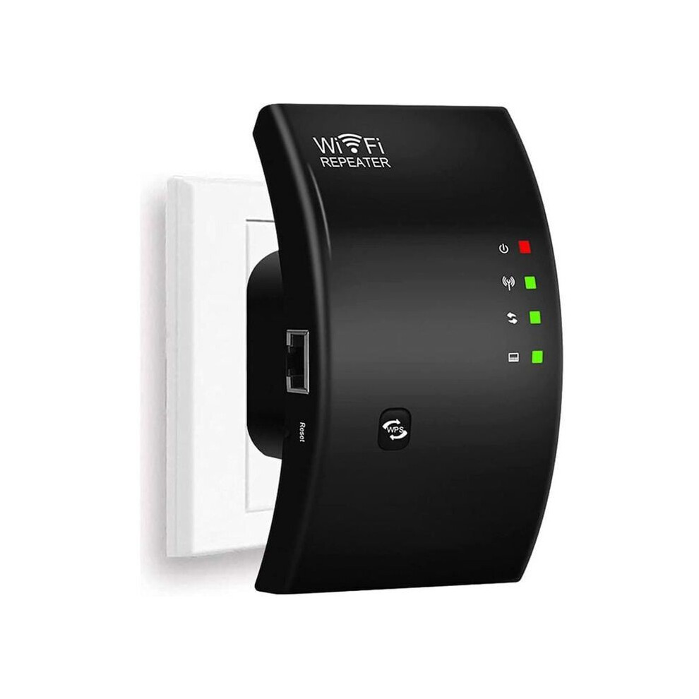 Wifi Repeater, Powerful Wireless Signal Booster, 1 Ethernet Port, Coverage Up To 200 Square Metres, Easy Setup 3463626404947