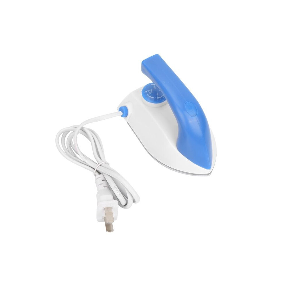 Portable Mini Electric Iron for Clothes, 220V Compact Steam-Free Garment Press for Home and Travel