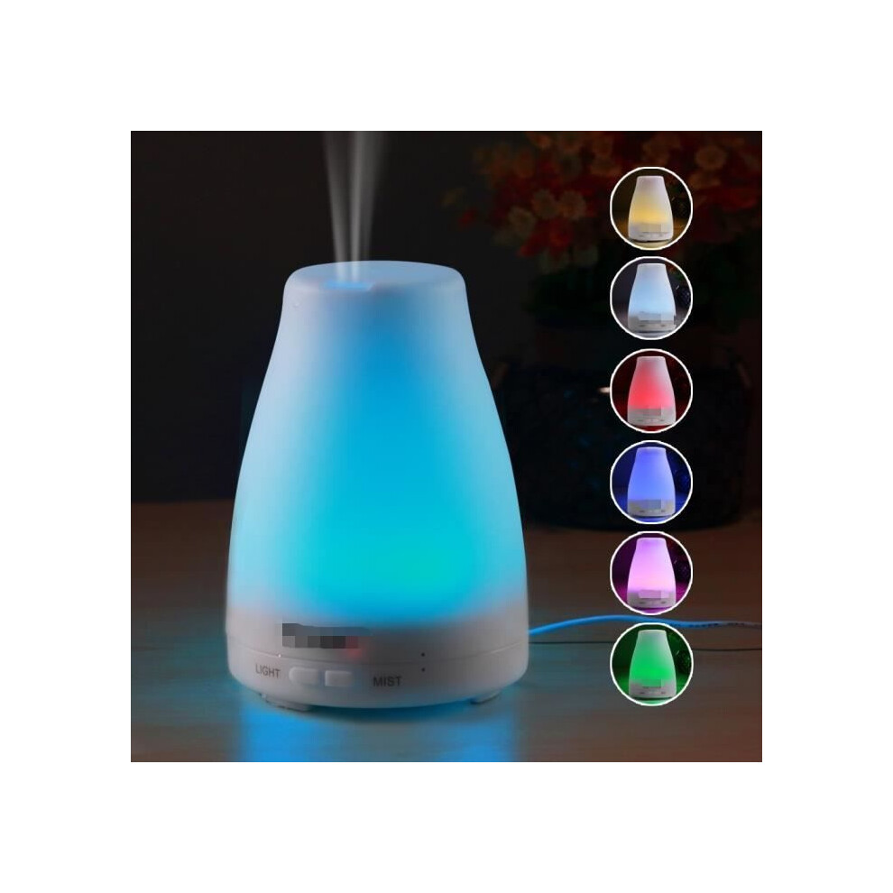 Light Ultrasonic Essential Oil Diffuser And Aroma Humidifier For Home, Quiet Mist, Compact Design