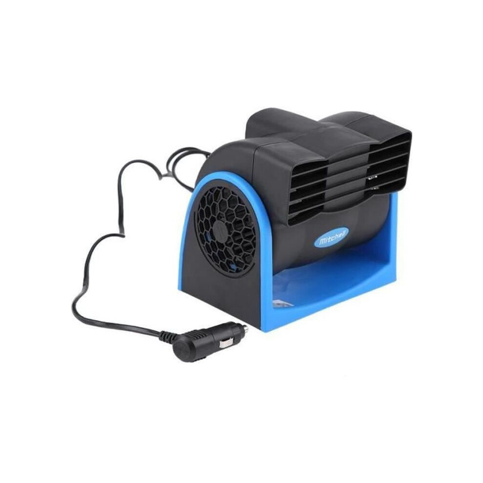 Portable Car Air Cooler Quiet 2 Speed Adjustable Mini Vehicle Fan 12V For Cooling Comfort 3871171284677