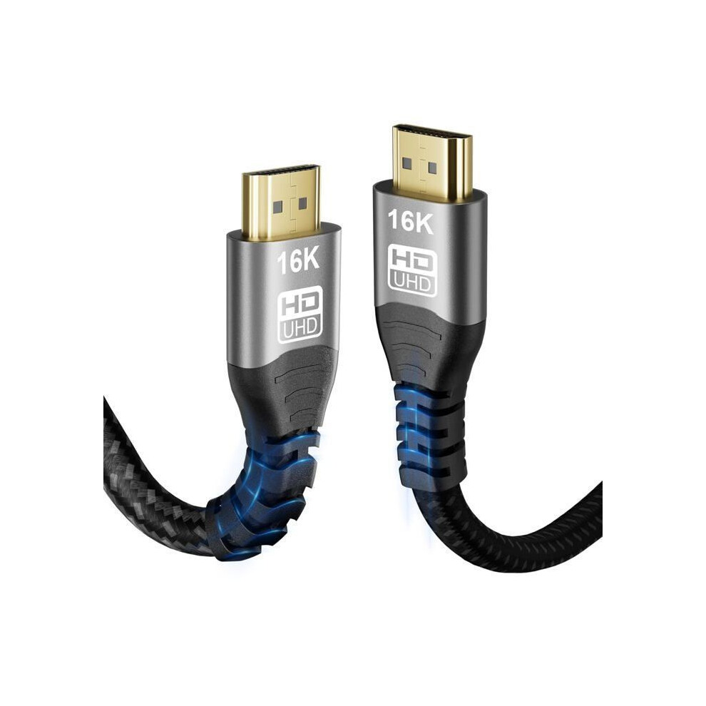 Hdmi 2.2 Cable 1.5 M, 16K 60Hz, 8K 240Hz, 4K 480Hz, Hdr10+, Earc, Dolby Vision For Tv, Pc, Monitor, Soundbar 4743783287836