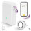 Bluetooth Thermal Label Maker, Inkless Printing, Rechargeable, for Home and Office, White Model 1