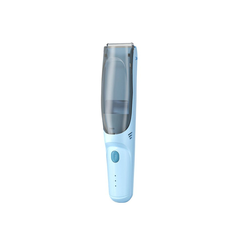 Kids Hair Clippers with Built-In Vacuum, IPX7 Waterproof, Ceramic Blade, Quiet Cordless Trimmer, 600 mAh Battery, Light